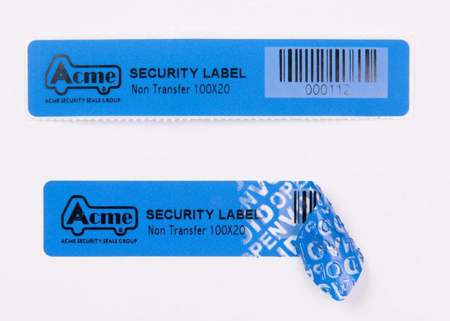 Security Labels and Bags